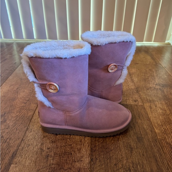 UGG KoolaBurra Blush Pink Booties Size 8 - Picture 5 of 8
